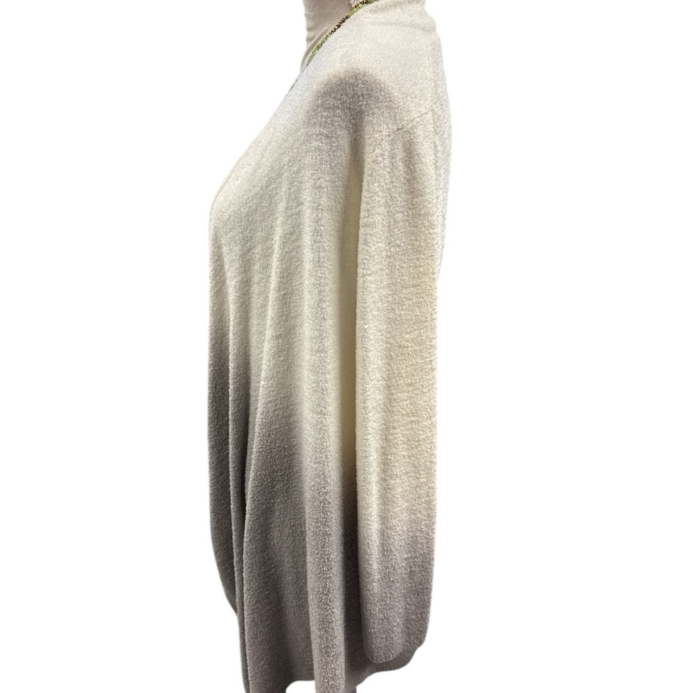 Barefoot Dreams Gray Shrug with Soft Knit and Open Front